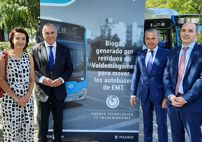 foto Madrid utilizará el biometano de Valdemingómez para mover los autobuses de EMT